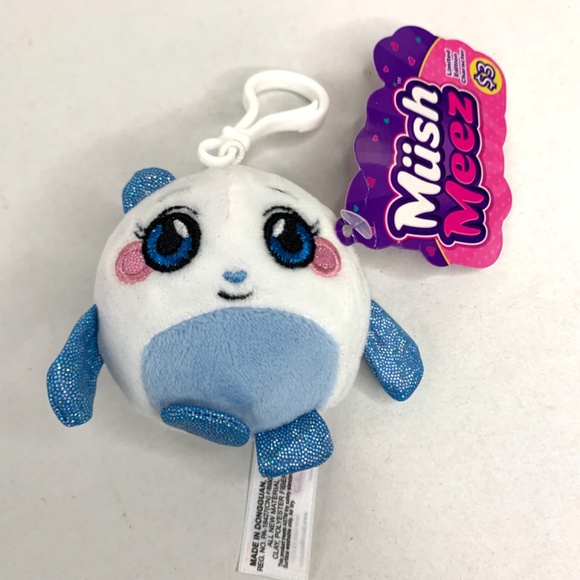 Bundle/Set MUSHMEEZ squeezable Assorted plush clip on toys, stocking stuffers - Picture 3 of 13